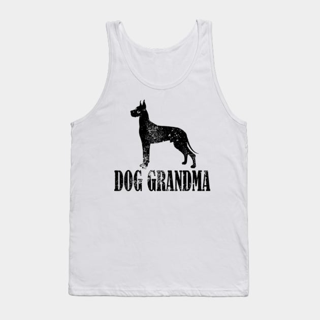 Great Danes Dog Grandma Tank Top by AstridLdenOs